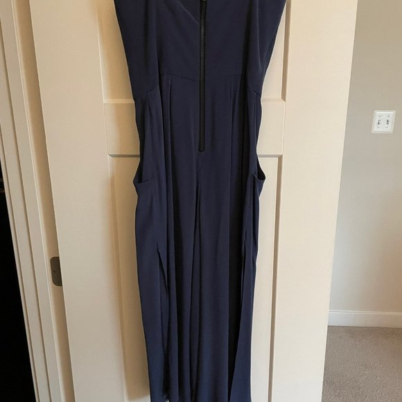 Milly Silk Strapless Cropped Jumpsuit - Picture 3 of 8